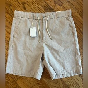 NWT Men’s Porter & Ash Linen Blend Shorts